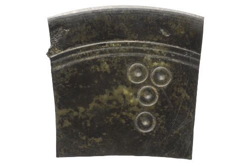 Fragment de miroir en bronze Fragment de miroir en bronze
