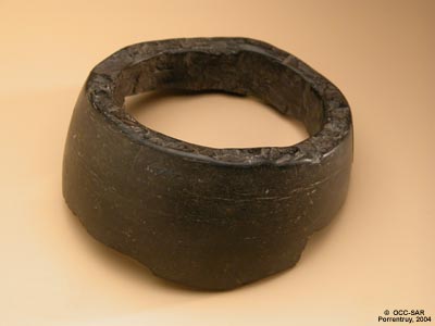 Bracelet en schiste bitumineux Bracelet en schiste bitumineux